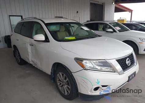 2014 Nissan Pathfinder S из США, поврежденный, VIN 5N1AR2MN4EC716333
